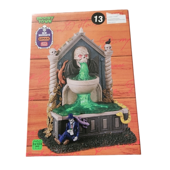 Lemax Spooky Town Grime And Slime Spring Halloween - Picture 2 of 5